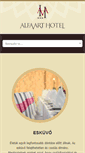 Mobile Screenshot of alfaarthotel.hu